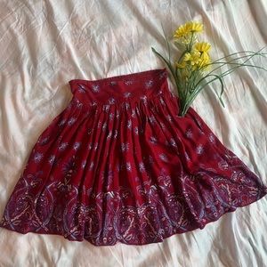 Japna Patterned Skirt⚠️GOING SOON